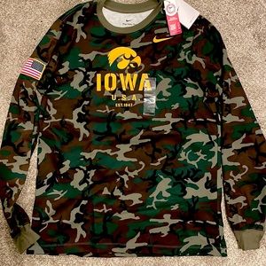 Brand new Iowa State Nike Dry-Fit camo long sleeve!